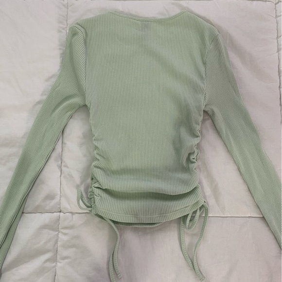 H&M Mint Green Drawstring Waist Longsleeve - Picture 5 of 5